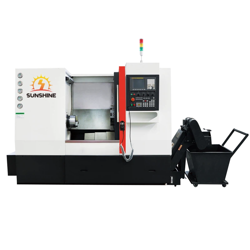 تشطيب مخرطة CNC المائلة