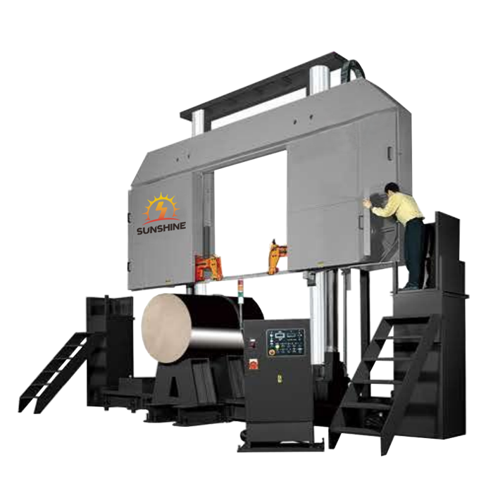 Horizontal band saw for channel steel and round steel Horizontal band saw for channel steel and round steel