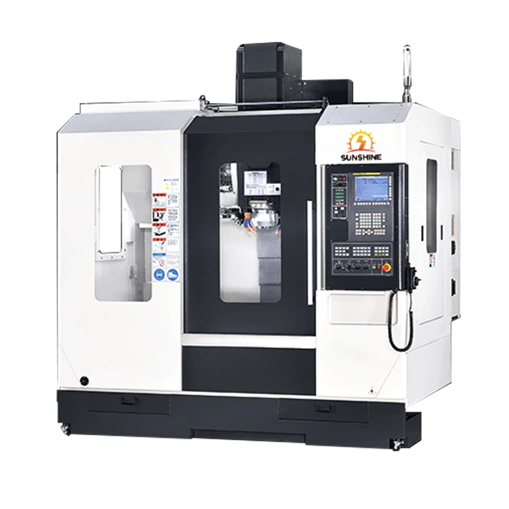 Small CNC vertical lathe that is not easy to wear